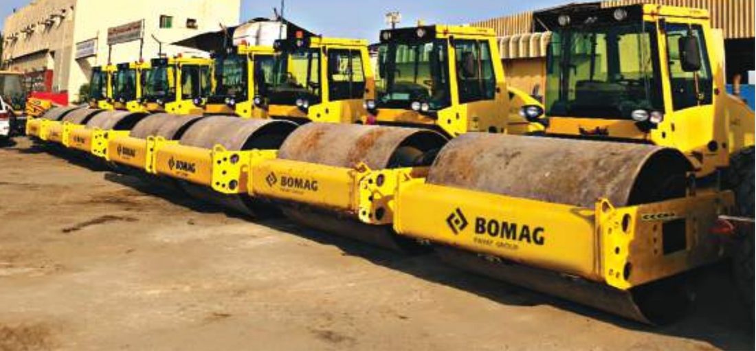 مدحلة بوماغ BW 211 D-40